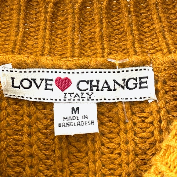 love change sweater